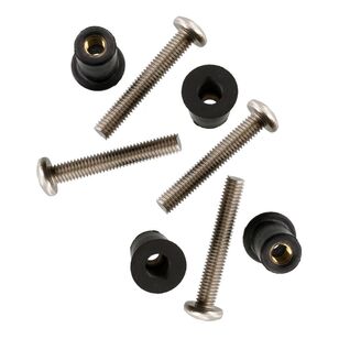 Scotty Well Nut Kit (4 Pack) Black