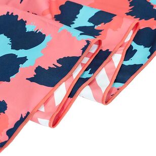 We Love Summer Sand Free Towel Pink Cheetah
