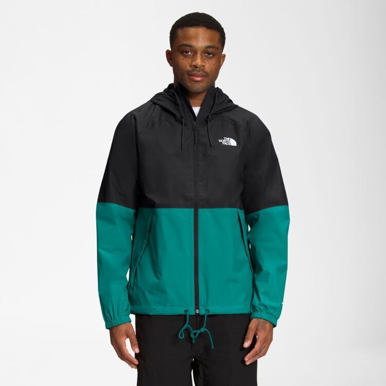 The North Face Men's Antora Rain Hoodie Black & Green