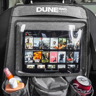 Dune 4WD Premium Back Seat Organiser Grey