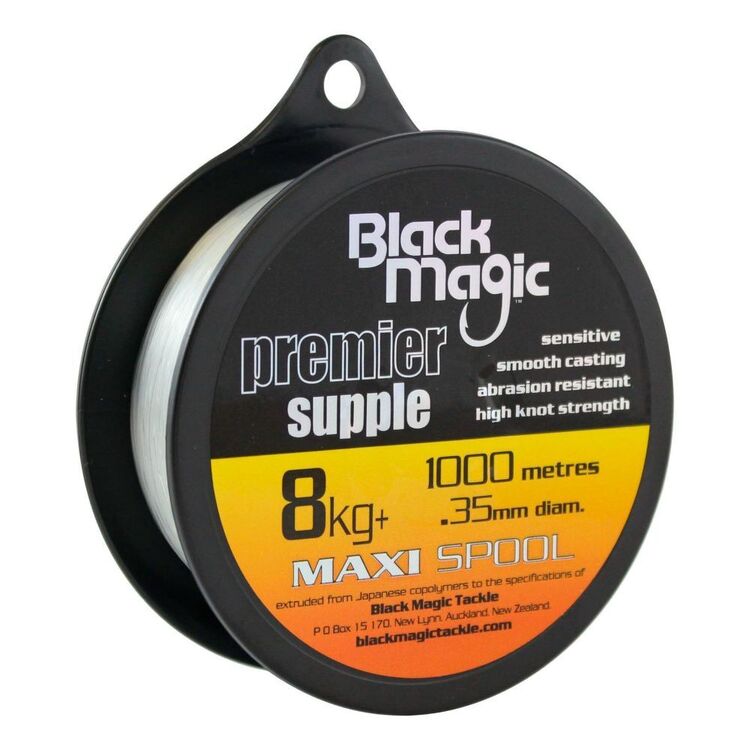 Black Magic Supple Mono Line Clear - Fishing