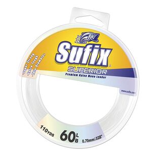 Sufix Superior Monofilament Leader Line 100m Clear