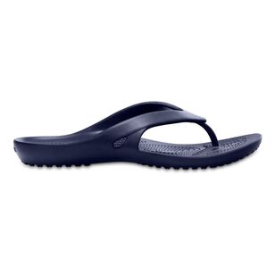 Crocs Women's Kadee II Flip Thongs Navy