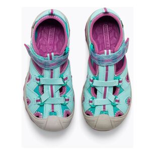 Merrell Kids' Hydro Sandals Turquoise & Purple