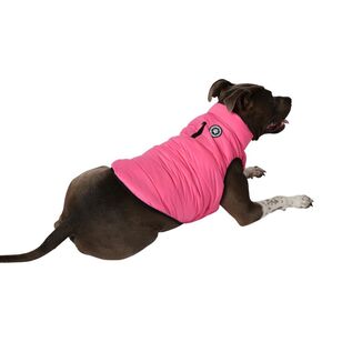 Cape Dog Puffer Jacket Hot Pink