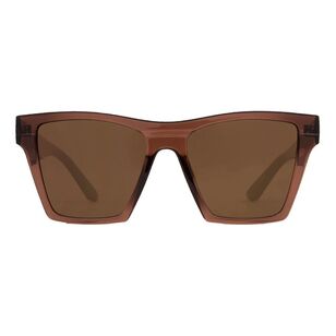 Carve Phoenix Sunglasses Gloss Crystal Choc Brown & Brown One Size Fits Most