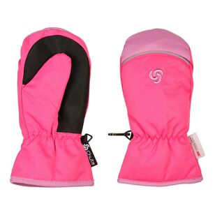 Chute Kids Kai Snow Mittens Luminous Pink