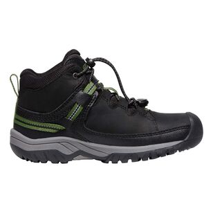 Keen Youth Targhee Waterproof Mid Hiking Boots Black Campsite