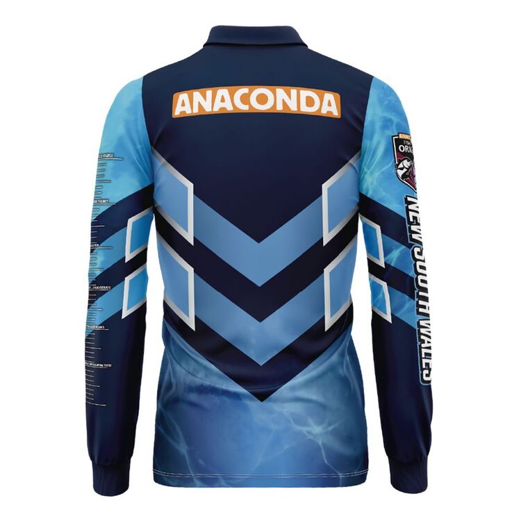 Custom made sublimated fishing jersey