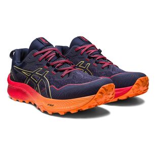 ASICS Men's Gel Trabuco 11 Trail Shoes Indigo Blue & Olive Oil