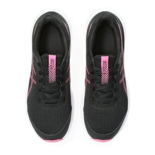 ASICS Kid's Patriot 13 Grade School Runners Black/Hot Pink 4