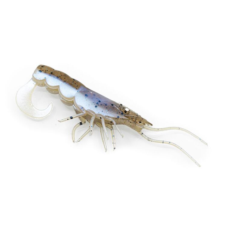 Chasebaits 60mm Curly Prawn Soft Plastic Lure Pearl Prawn 60 mm