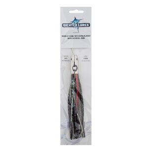 Richter 170mm Silver Tornado Lure Black / Red Stripe / Silver 170 mm