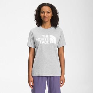 The North Face Women's Short Sleeve Half Dome Tee Light Grey