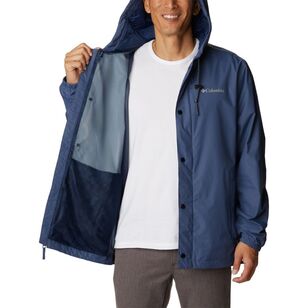 Columbia Men's Cedar Cliff Rain Jacket Dark Mountain