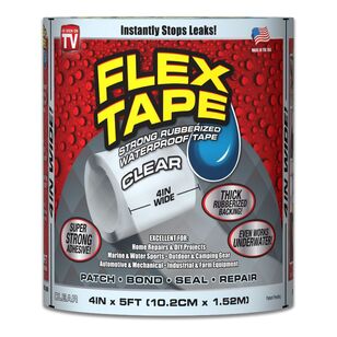 Flex Tape 10cm x 1.5m Roll Clear