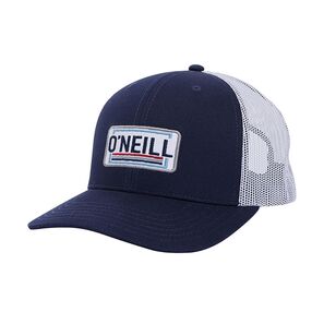 O'Neill Men's Headquarter Trucker Hat Navy One Size Fits Most