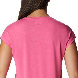 Columbia Women's Boundless Trek Tee Wild Geranium