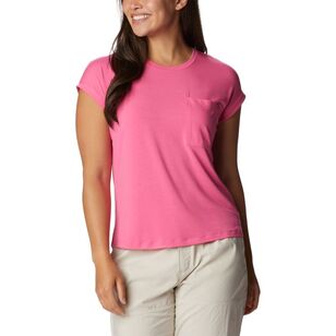 Columbia Women's Boundless Trek Tee Wild Geranium