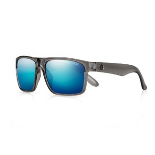 Tonic Outback Transparent Frame Sunglasses Blue Mirror