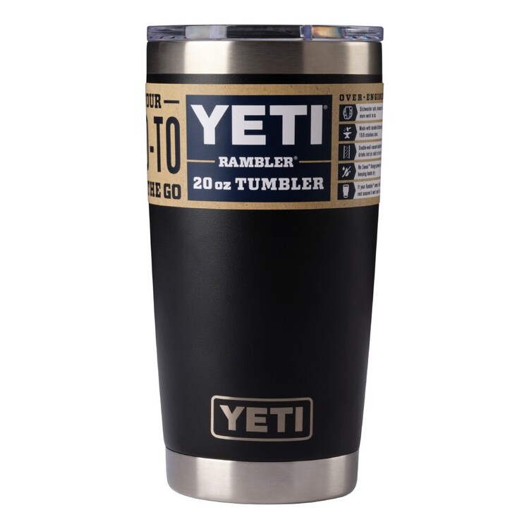 Yeti Brand 20 oz. Tumbler – Black - Vienna Beef