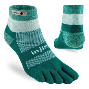 Injinji Unisex Trail Mid Mini Crew Socks Sagebrush