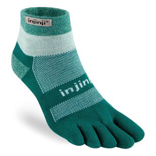 Injinji Unisex Trail Mid Mini Crew Socks Sagebrush