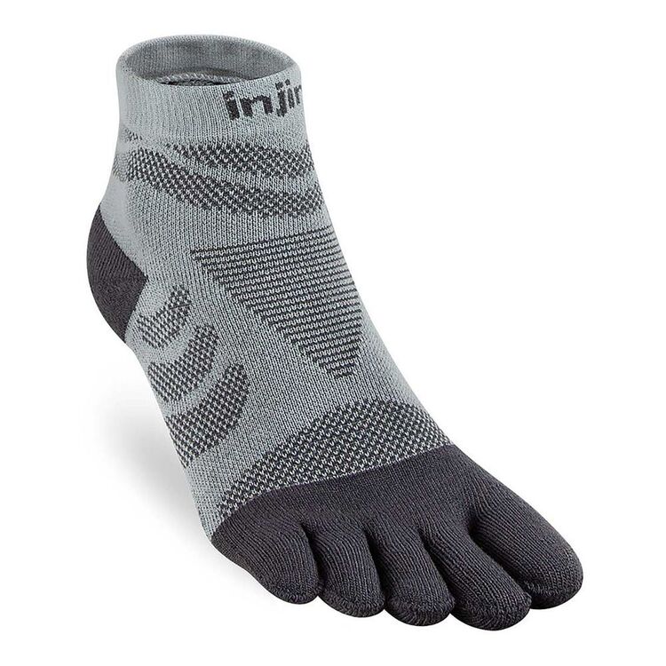 Injinji Women's Ultra Run Crew Socks Slate