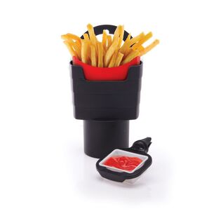 Auto Collection In-Car Chip & Sauce Set Black