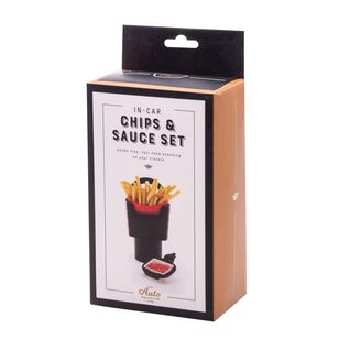 Auto Collection In-Car Chip & Sauce Set Black