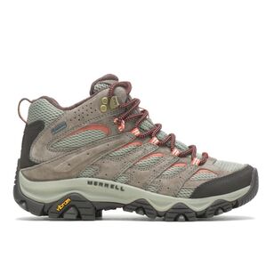 Merrell Women's Moab 3 Gore-Tex Wide Fit Mid Hiking Boots Bungee Cord