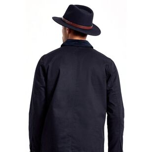 Brixton Unisex Messer Fedora Black