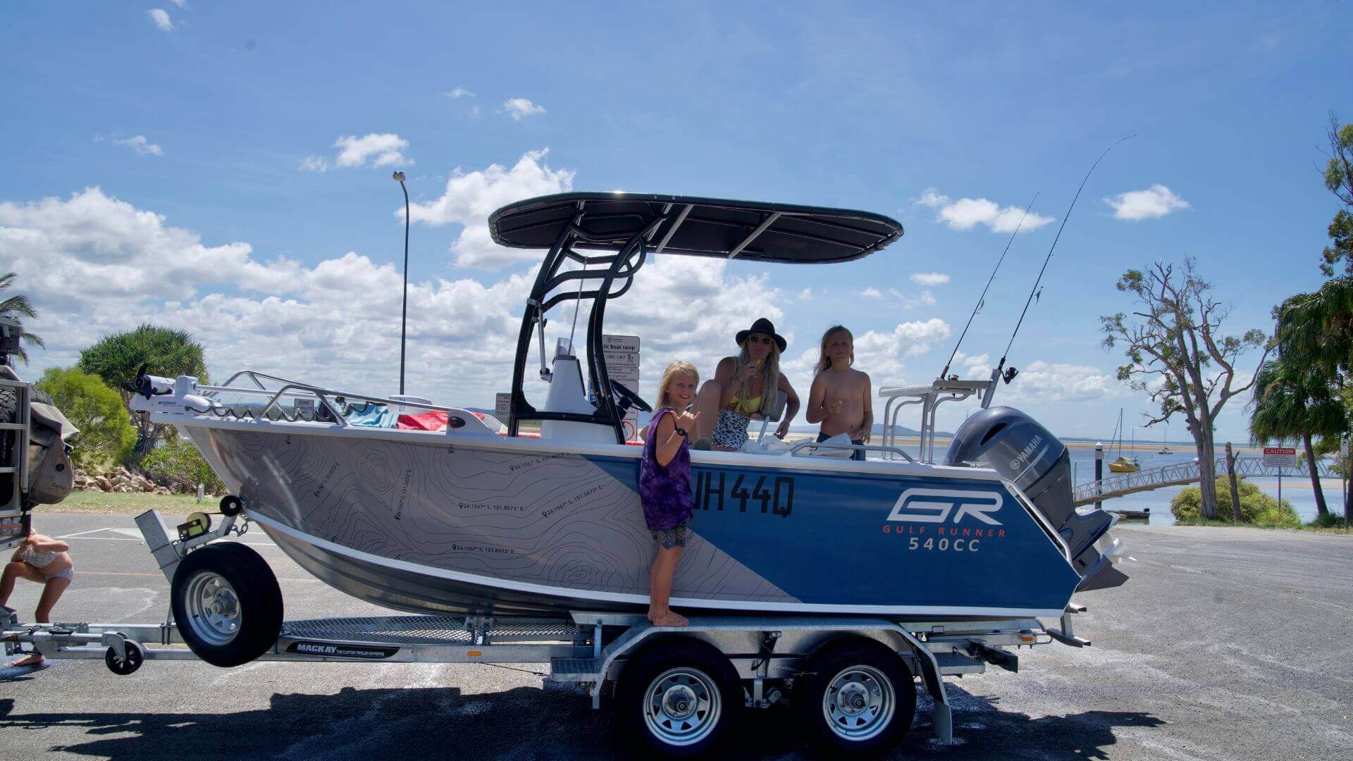 Family In Gulf Runner