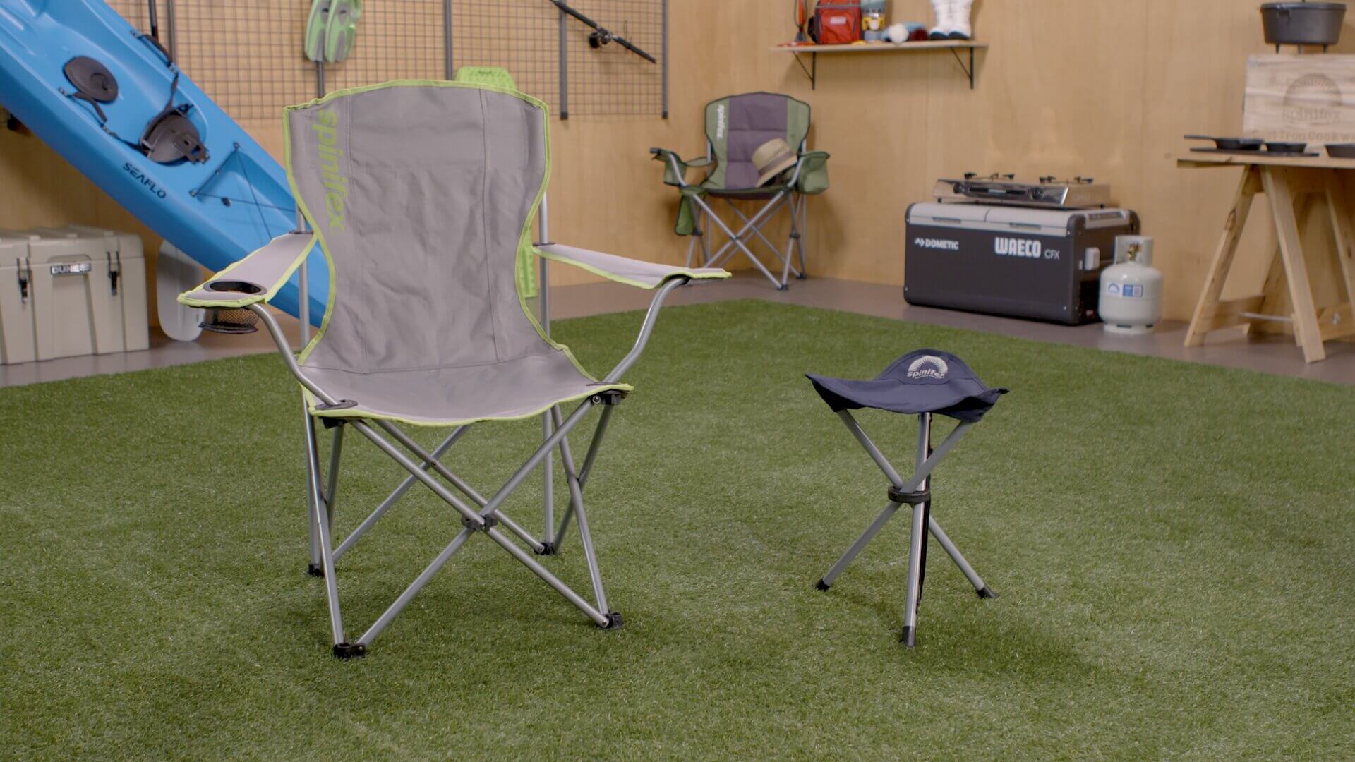 Spinifex Camping Chair & Stool