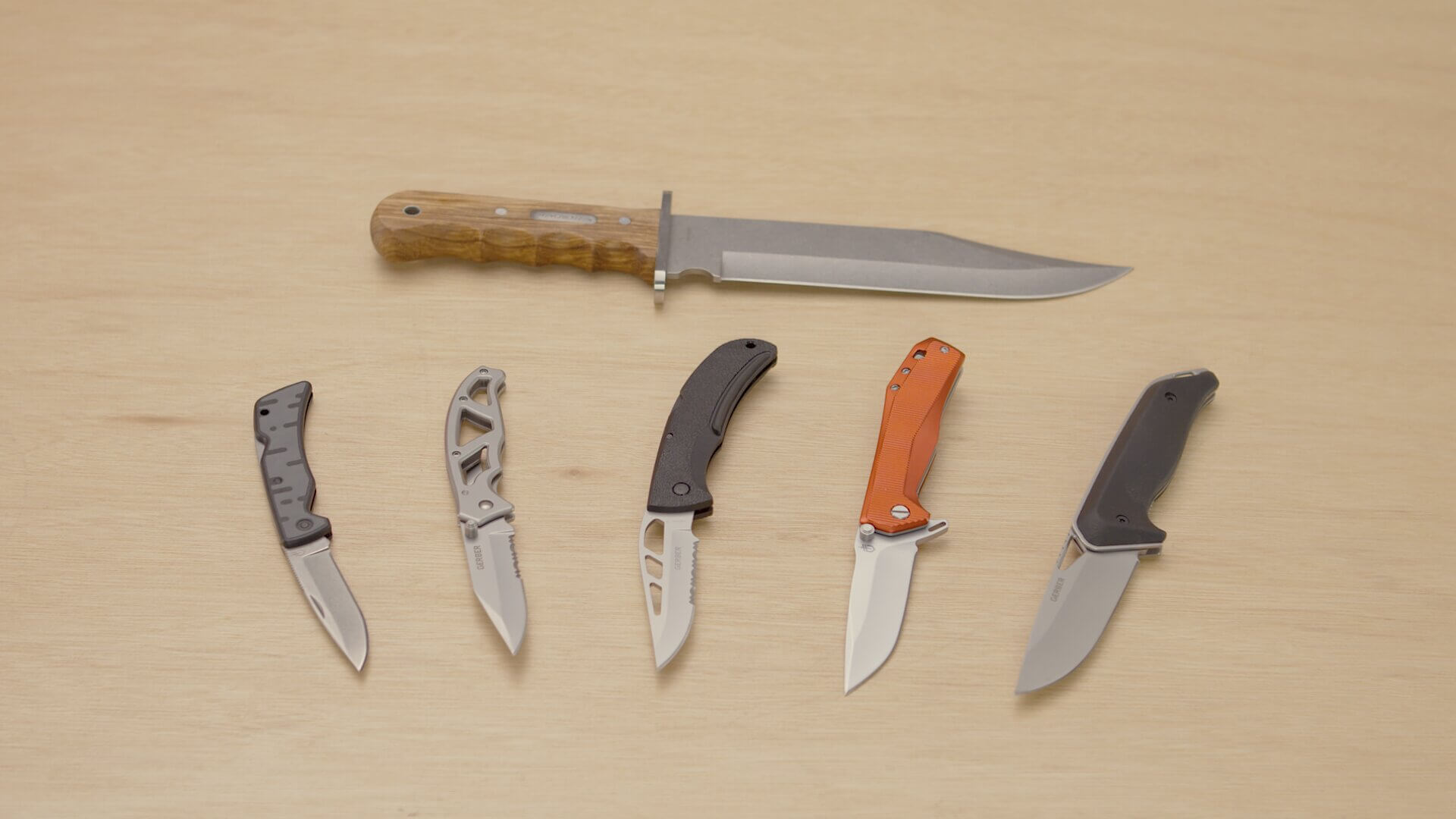 Different Types Of Knives & Tools