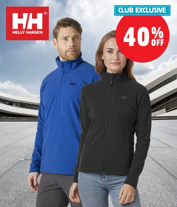 CLUB EXCLUSIVE 40% Off Helly Hansen Men's & Women's Daybreaker Fleece Jackets
