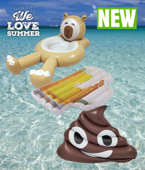 New: Pool Toys & Inflatables By We Love Summer