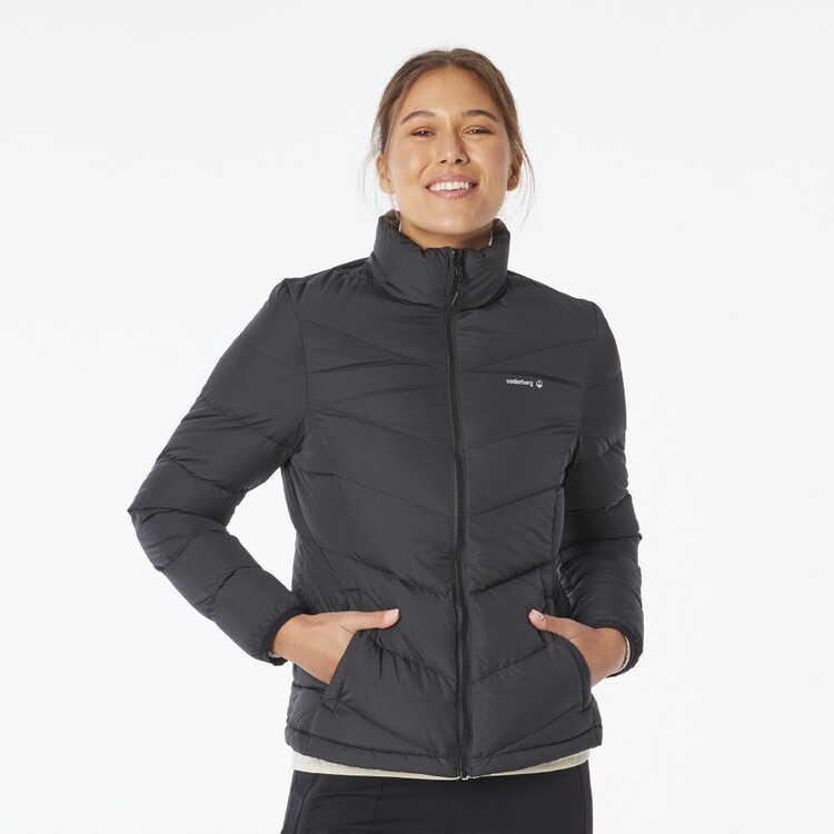 Cederberg Women's Mawson Packable Puffer Jacket Black Small