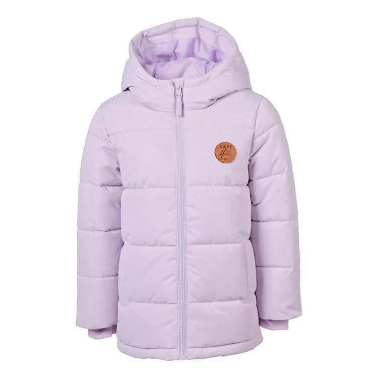 Cape Kids' Recycled Puffer Jacket Purple