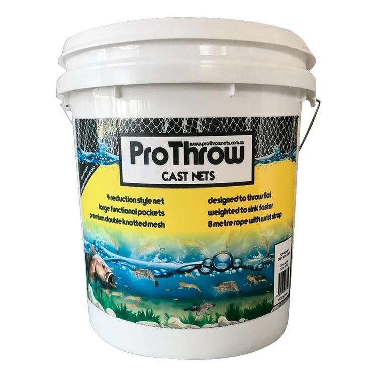 Throwing Cast Net, Fishing Net with Float Fish Trap Monofilament Small Mesh  Net