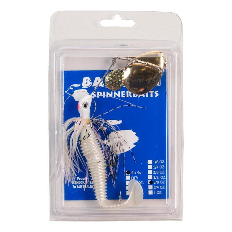 Bassman Codman 4x4 Pre-Rigged 5/8oz Spinnerbait White