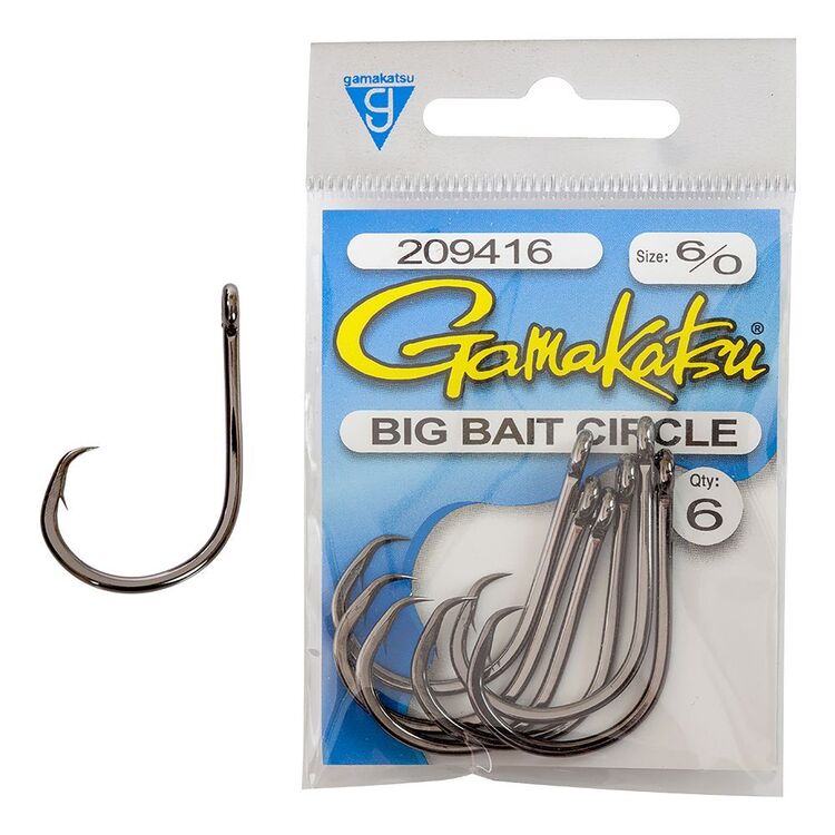Gamakatsu Big Bait Circle Hook 3 Pack Black