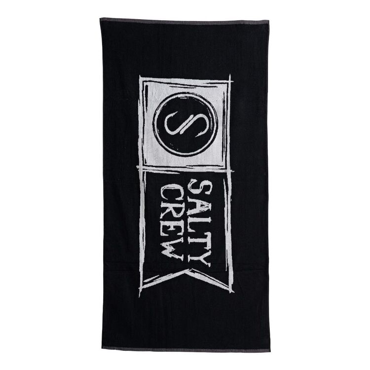 Salty Crew Towel Black