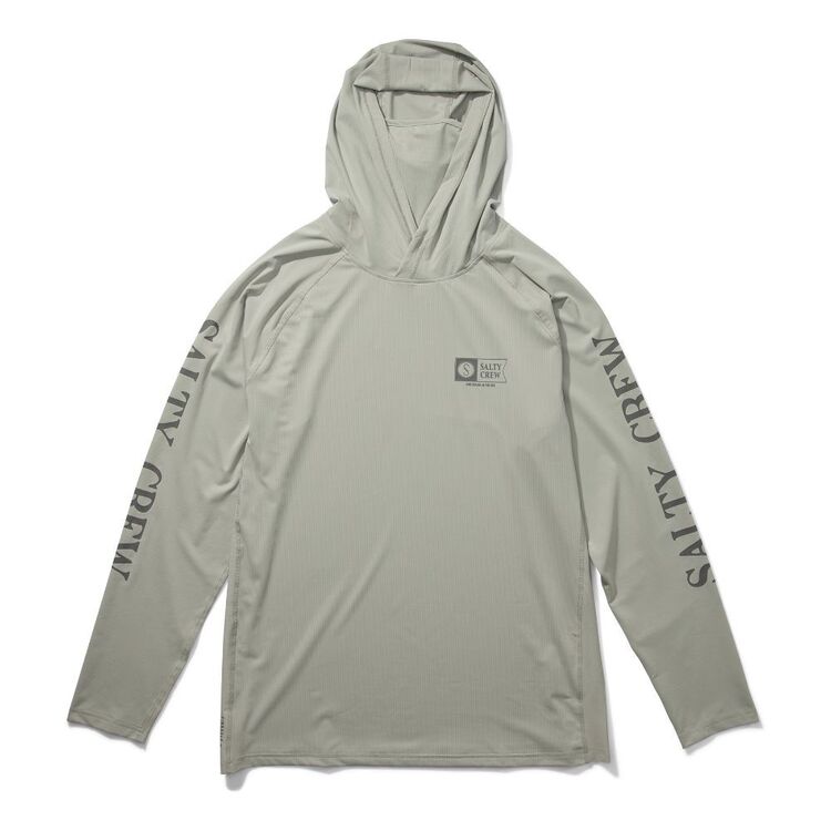 Salty Crew Perforated Hood Grey