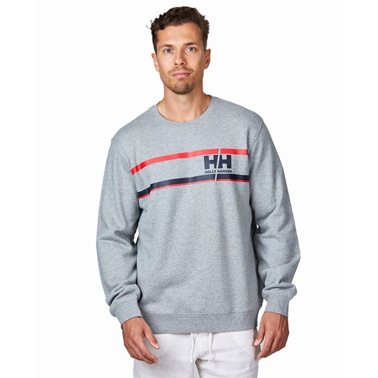 Helly Hansen Men's Starline Crew Fleece Grey Melange