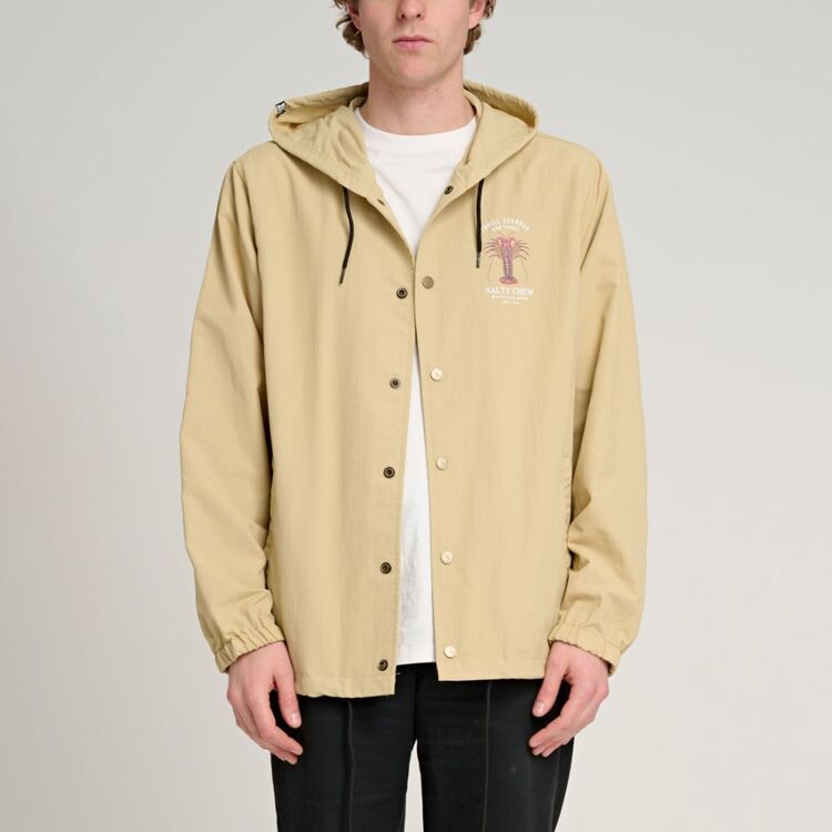 Salty Crew Snap Jacket Sandstone