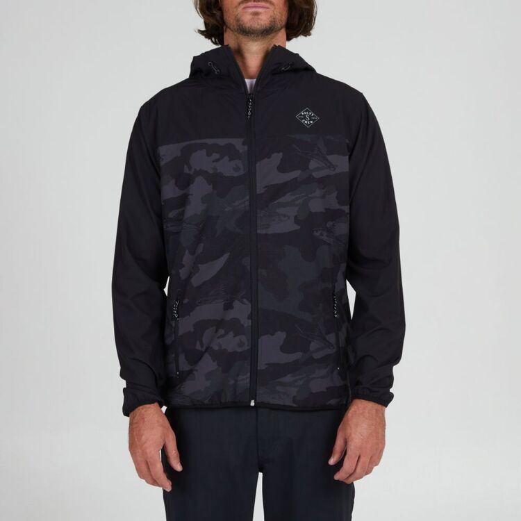 Salty Crew Stow Jacket Black & Camo