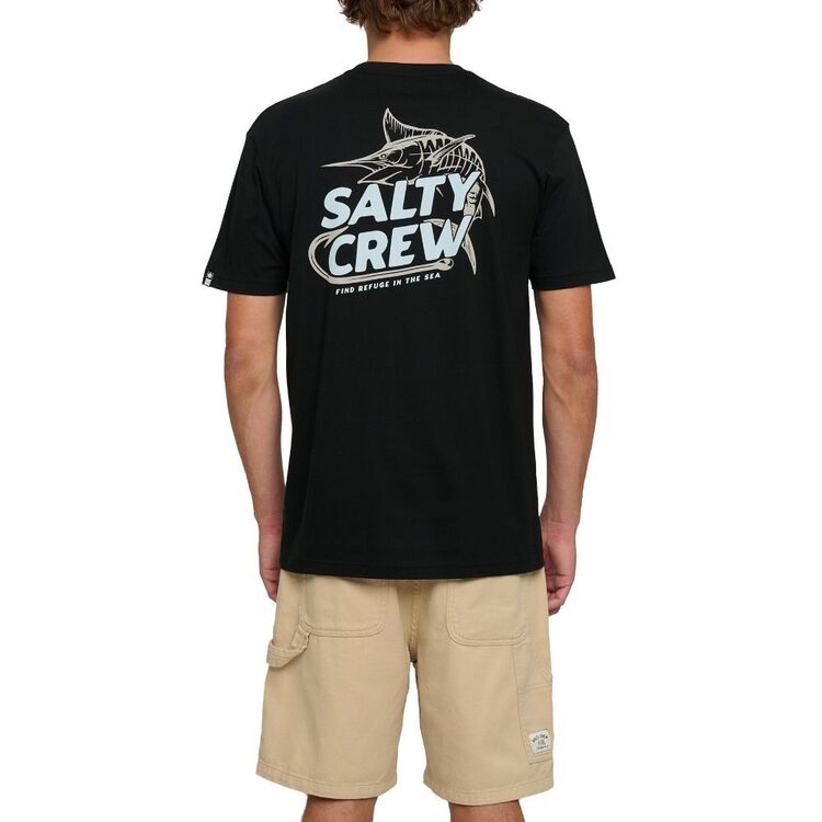 Salty Crew Short Sleeve Premium Tee Hook Up & Black