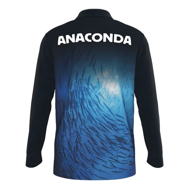 Anaconda Species Polo Fishing Shirt Youth Bait Fish