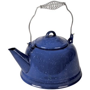 Campfire Enamel Kettle Blue 2.5L